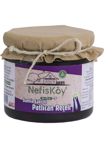 Damla Sakızlı Patlıcan Reçeli 450 gr