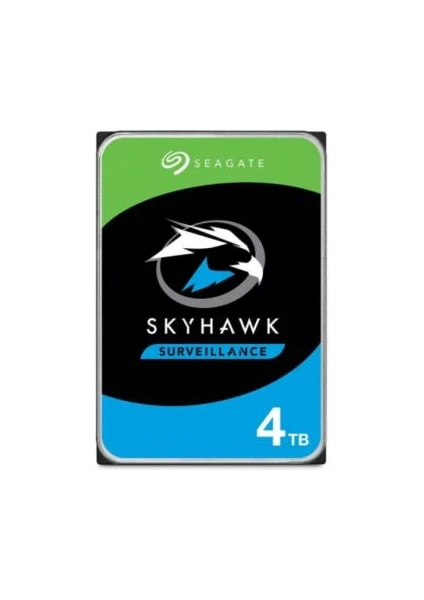 4TB Skyhawk RV ST4000VX016 3.5" 5900Rpm 256MB 7x24 Güvenlik Hdd (Resmi Distribitör Ürünü)