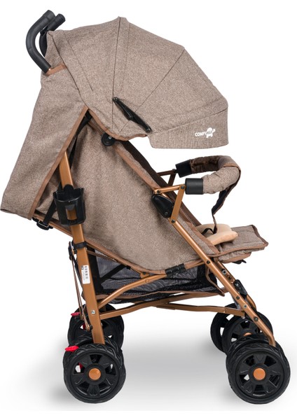Tam Yatar Baston Bebek Arabası – Wood Brown fiyatları