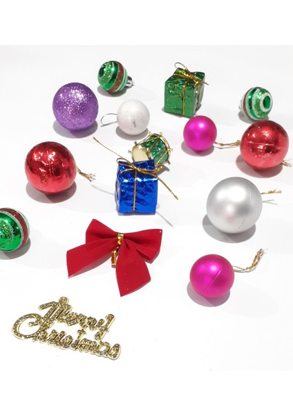 Funworld Yılbaşı Yeni Yıl Çam Ağacı Karışık Süs 14'lü fiyatları