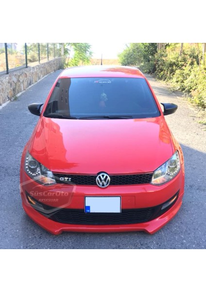 Vw Polo 6r-6c 2009-2017 Batman Yarasa Ayna Kapağı Piano Black Abs Plastik