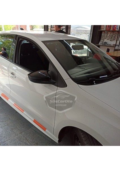 Vw Polo 6r-6c 2009-2017 Batman Yarasa Ayna Kapağı Piano Black Abs Plastik fırsatları