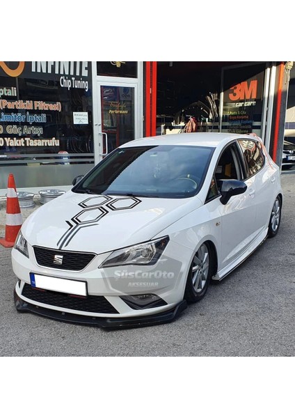 Seat Ibiza Mk4 2009-2017 Batman Yarasa Ayna Kapağı Piano Black Abs Plastik modelleri