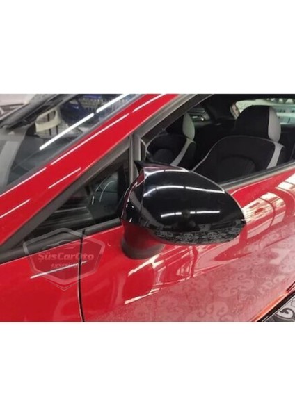 Seat Ibiza Mk4 2009-2017 Batman Yarasa Ayna Kapağı Piano Black Abs Plastik fırsatları