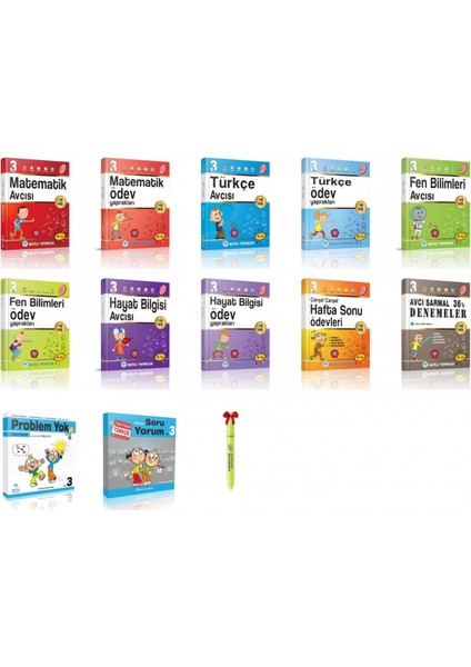3. Sınıf Avcı Serisi Full Set - Usta Serisi ( 12 Kitap)