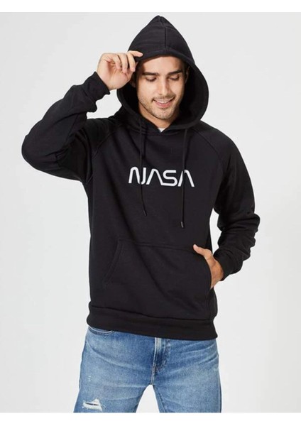 Siyah Erkek Nasa Sweatshirt fiyatları