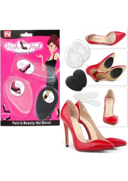 Ayakkabı Vurma Önleyici Silikon Tabanlık Kaymaz - Kaydırmaz Bant