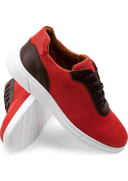 Kırmızı Spor Sneaker Erkek Ayakkabı modelleri