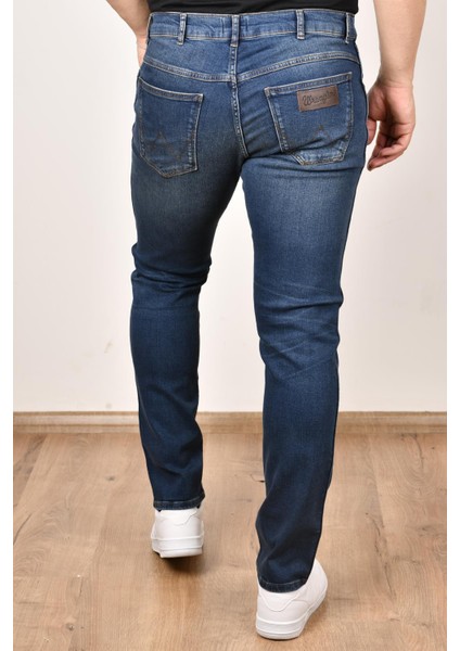 W18SCV39X Erkek Lacivert Kot Pantolon