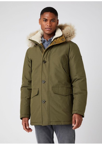 W4D0WXXIX Erkek Haki Parka