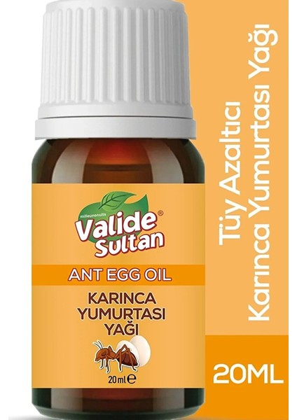 Tüy Azaltıcı Karınca Yumurtası Yağı 20 ml