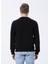 Bisiklet Yaka Siyah - Antrasit Erkek Sweatshirt 231 Lcm 241012 Newdıago 4