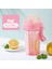 420ML Taşınabilir Plastik Su Matarası - Pembe (Yurt Dışından) 2