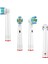 Kyver Uyumlu 3D White 4’lü Dış Fırçası Yedek Başlığı 1
