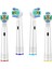 Kyver Uyumlu 3D White 4’lü Dış Fırçası Yedek Başlığı 4