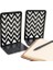 2 Adet Dekoratif Metal Bookend Yaratıcı Oymak Dalga Dergisi Tutucu Standı | Bookendends (Yurt Dışından) 3