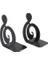 Müzikal Not Metal Bookends Demir Destek Tutucu Masası Kitaplar Için Standlar | Bookends (Yurt Dışından) 3