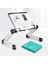 Katlanabilir Okuma Kitap Tutucu Kitaplık Standı 360 Derece Ayarlanabilir Destek Masa Organizatör Için Yemek Kitabı Pc | Bookends (Yurt Dışından) 4