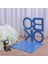 Alfabe Şekilli Metal Bookends Demir Destek Tutucu Masası Kitaplar Için Standları (Yurt Dışından) 2