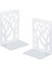 1 Çift Metal Moda Ağacı Şekli Bookends Ağır Kaymaz Kitap Tutucu Ofis Okul Kütüphanesi Rafları ve Danışma Için Tutucu | Bookends (Yurt Dışından) 1