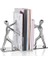 Kitap Standı 2 Adet Güzel Kung Fu Heykelcik El Itme Ofis Bookends Masası Organizatör Tutucu Ev Raf | Bookendends (Yurt Dışından) 3