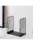 1 Çift Bookends Kitap Standı Destek Masaüstü Ofis Dergisi Organizatör Raf Raf Tutucu | Bookends (Yurt Dışından) 3