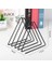 Nordic Metal Üçgen Raflar Için Geri Çekilebilir Bookends Ayarlanabilir Kitap Standı Masası Dergisi Organizatör Tutucu Ofis Aksesuarları | Bookends (Yurt Dışından) 2