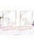 2 Adet / Çift Yaratıcı Aşk Şekilli Metal Bookends Masası Depolama Tutucu Raf Kitap Organizatör Standı 4