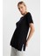 Bisiklet Yaka Yanı Yırtmaçlı T-Shirt (B23-00113) 3