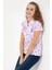 Kadın Menekşe T-Shirt 50248980-VR037 3