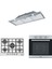 Fbı 931H Xs Aspiratör Fhnl 705 4g Tc Xs E Ocak Fsl 82 H Xs Fırın Inox Ankastre Set 1