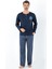 Prussian Blue Erkek Pijama Takımı 1