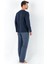 Prussian Blue Erkek Pijama Takımı 2