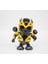 LED Dans Kahraman Transformatörü Bumblebees Müzik Arı Feneri Işık Ses Müzik Akıllı Robot Model Oyuncak (Yurt Dışından) 1