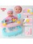 14 Inç Bebe Reborn Bebek Silikon 36 cm Gerçekçi Bebek Shaker Toddler Araba Işık Müzik Ses Biberon Şişe Meme Seti Oyuncaklar (Yurt Dışından) 4