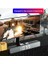 Çok Işlevli LED Tv Ses Bar Çalar Saat Kablolu ve Radyo LED Ayna ile Kablosuz Bluetooth Hoparlör Subwoofer Aux USB Müzik Çalar | Kombinasyon Hoparlörler (Siyah) (Yurt Dışından) 3