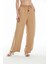 Beli Lastikli Bol Paça Pantolon Camel 4