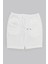 Erkek Beyaz Jogger Fit Şort 1
