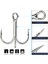 VIP Kalite 3 Kollu 2x & 4x Yüksek Karbonu Olta Balık İğne 2
