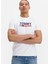 Men's White Regular Fit T-Shirt 1