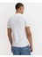 Men's White Regular Fit T-Shirt 2