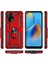Oppo A74 Kılıf Vega Standlı Yüzüklü + Ekran Koruyucu Nano 3