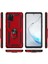 Samsun Galaxy Note 10 Lite Kılıf Vega Standlı Yüzüklü + Ekran Koruyucu Nano 3