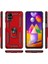 Samsung Galaxy M31S Kılıf Vega Standlı Yüzüklü + Ekran Koruyucu Nano 3
