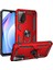 Xiaomi Redmi 9t Kılıf Vega Yüzüklü Standlı + Ekran Koruyucu Nano 1