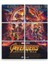 Avengers 6 Parça Ahşap Mdf Tablo NHL1713 2