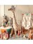 Giraffe Zürafa Dekoratif Yastık Uyku ve Oyun Arkadaşı Peluş Hayvanlar 1 Metre 100 cm x 34 cm Bej 4