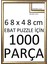 Plus Balıksırtı Yapboz Puzzle Çerçevesi Sarı 1000 2