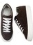 Hakiki Süet Kahverengi Sneaker Kadın Ayakkabı 4