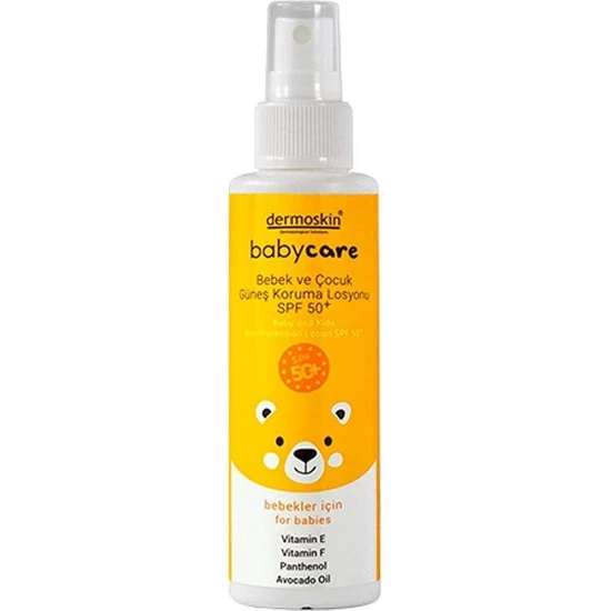 Dermoskin Babycare Spf 50+ Bebek ve Çocuk Güneş Koruma Losyonu 100 ml